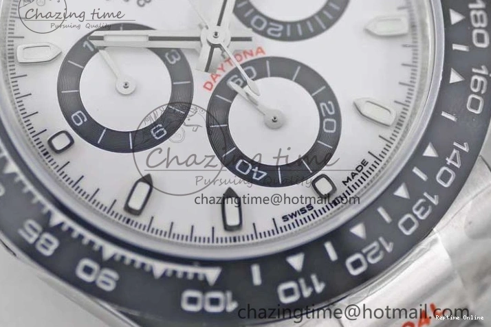 0120 ModernLook Daytona 116500 SS TWF 1:1 Best Edition 904L Steel White Dial on SS Bracelet A 2408